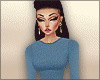 Livia Slit Maxi BlueSlim