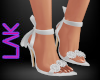 Tatiana heels white
