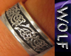Nick wedding ring silver
