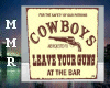 Cowboys Sign