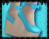 Sky Blue Wedge