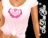 IN} Rolled PINK Logo T