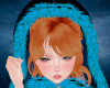 A/ Blue Fur Hood