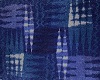Blue Pattern Rug
