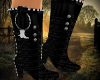 Bk/Sl Cowgirl Boots