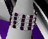 VIC Plum Diamond Bracele