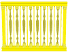 banister yellow