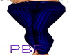 PBF*Blue Striped Slacks