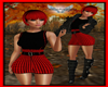 Red Dark PLAID Bundle