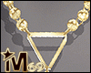 M69 Gold Rosary Necklace