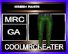 GREEN PANTS