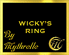 WICKY'S RING