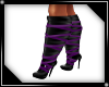Purple Make Shift Boots