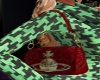 Vivienne red purse