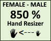 Hand Scaler 850%
