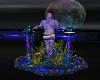 Sea Blue Man Fountain