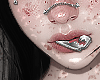 razor in mouth