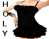 avril corset dress black