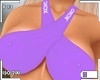 ♡ Bra XoXo Purple