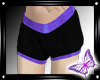 !! 70s Shorts Purple