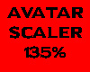 Avatar scaler 135% Male