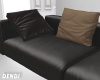 Leather Box Couch