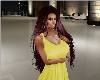 Very Long Burgundy Hair