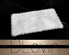 (D)White Fur Rug