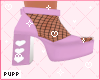 𝓟. Pur. Heart Shoes 5