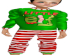 Child Elf Pajama Fit (M)