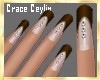 2021French Brown Nails 2
