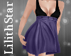 Purple Star Short Dress