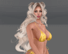 long wavy blonde hair