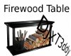 Firewood Table - black