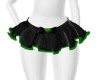 Black & Green Skirt