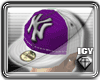 [IC] Purple/white hat