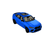 blue bmw