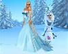 NS Elsa Frozen Gown