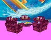 Cartoon table and chairs