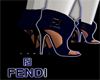 Fendi Blue Shoes