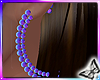!! Purple Sea Earrings