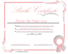 Zaria Birth Certificate