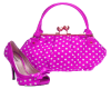 Pink purse and Shoes