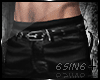 |S| Leather Belt Pants 1