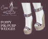 Poppy PIK/Purp  Wedges