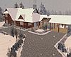 Winter Cabin House Deriv