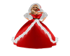 Mrs Claus Fur Wrap