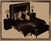 Leather Couples Bed