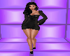 Black dress sexy RLL