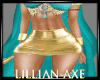 [la] Egyptian gold skirt